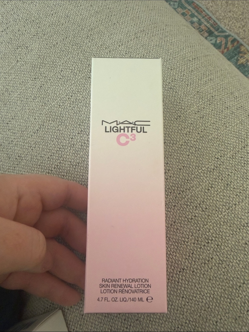 MAC Cosmetics Lightful C3 Radiant Hydration Lotion - Pink Ombre Packaging